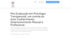 Desktop Screenshot of izen.com.br
